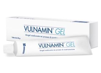 Vulnamin medicazione interattiva in gel a base di aminoacidicostitutivi del collagene e sodio jaluronato tubo 50 g