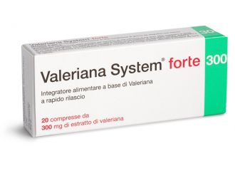 Valeriana system forte 20 compresse