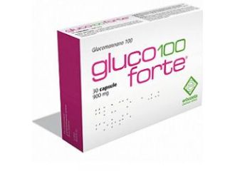 Gluco 100 forte glucomannano 100 30 capsule da 900 mg