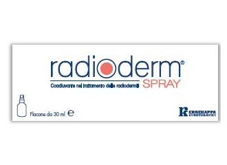 Medicazione spray radioderm 30 ml