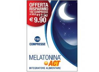 Melatonina act 1 mg 150 compresse