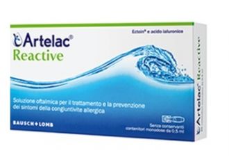 Artelac reactive soluzione oftalmica monodose 10 unita' da 0,5 ml