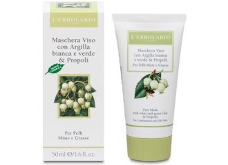 Maschera viso argilla e propoli 50 ml