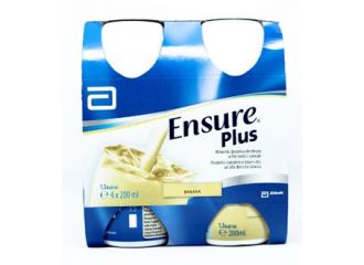 Ensure plus banana 4 bottiglie da 200 ml