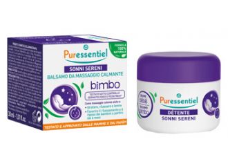 Puressentiel balsamo da massaggio pettorale bimbo sonni sereni 30 ml