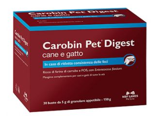 Carobin pet digest granulare 30 buste da 5 g