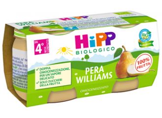 Hipp bio omogeneizzato pera williams 2 x 80 g