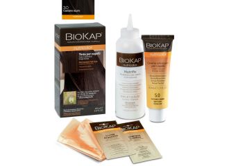 Biokap nutricolor 3,0 new castano scuro tinta tubo + flacone