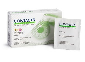 Contacta eyecleaner 14 salviettine pulisci occhi