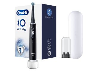 Oral-b io 6 black spazzolino elettrico + 2 refill