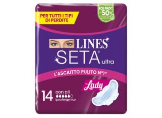 Lines seta ultra assorbenti lady ali cp 14 pezzi