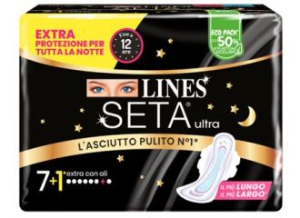 Lines seta ultra assorbenti extra dwct 7+1 pezzi