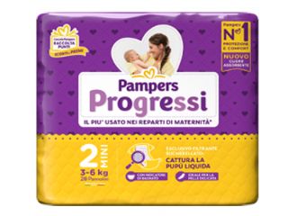 Pampers progressi mini 28 pezzi