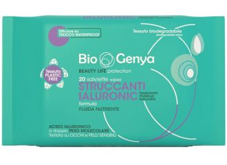 Biogenya struccante salviettina ialuronico 20 pezzi