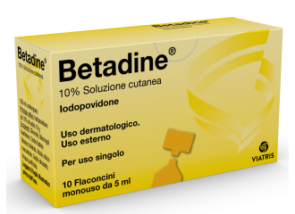 Betadine 10% soluzione cutanea