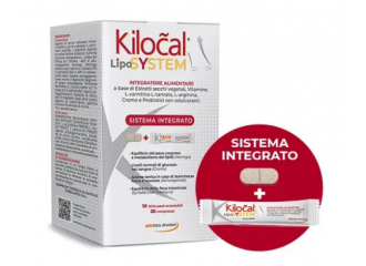 Kilocal lypo system 20 compresse + 10 stick orosolubili